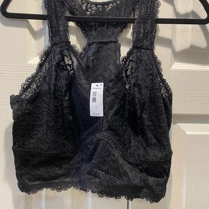 Unlined Lace Racerback Bralette